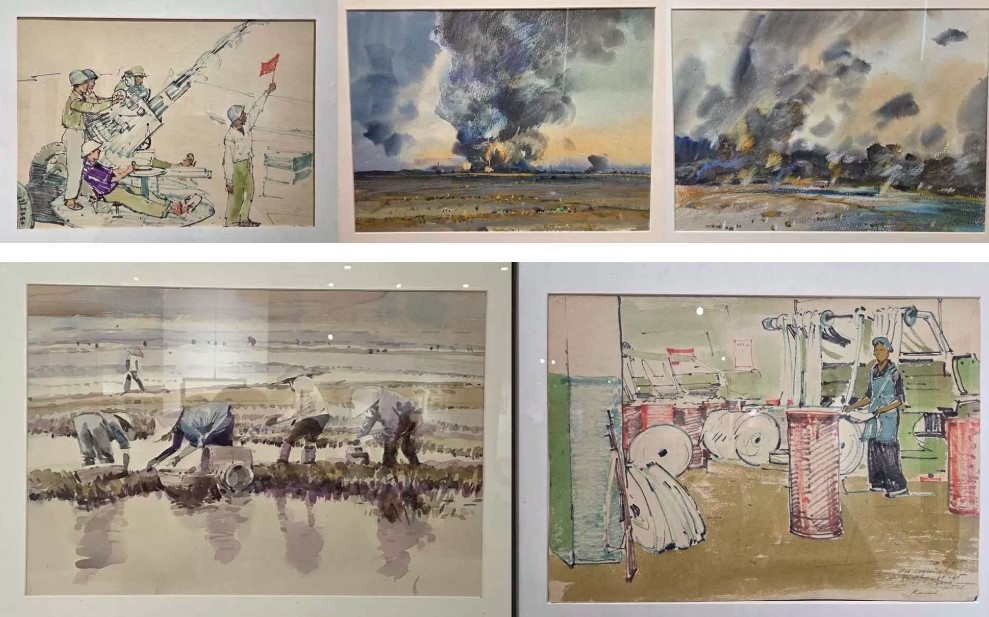 Exhibition on Vietnam diaries through Mongolian masters’ paintings